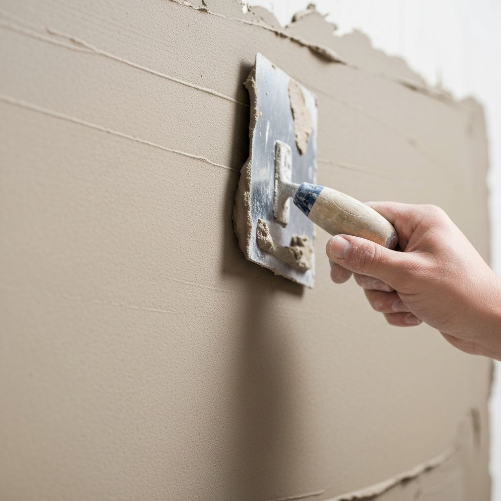 Expert plastering craftsmanship